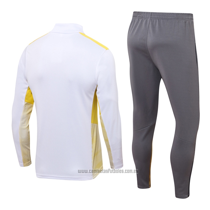 Chandal de Sudadera del Borussia Dortmund 2021-2022 Blanco